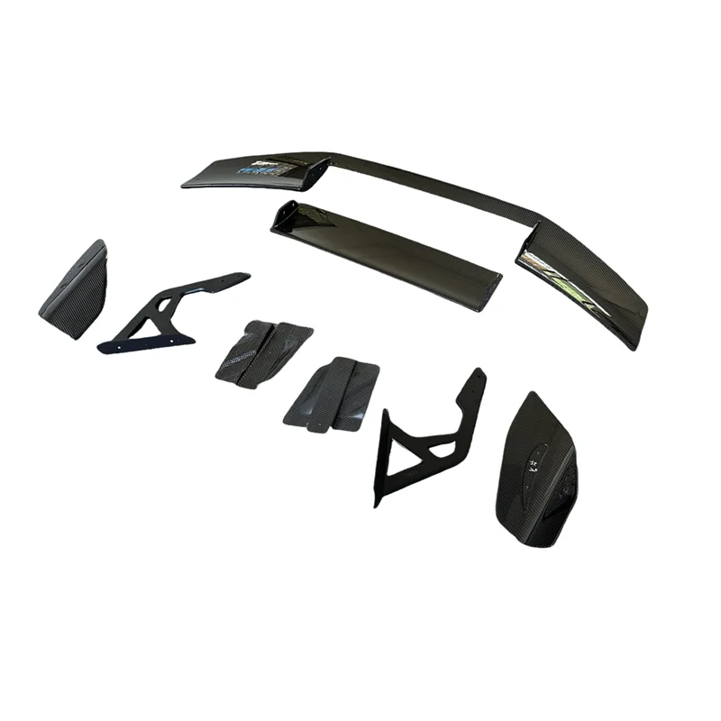 

Сухой комплект кузова из углеродного волокна, регулируемый спойлер багажника, заднее крыло для BMW M2 G87 M3 G80 M4 G82 G83