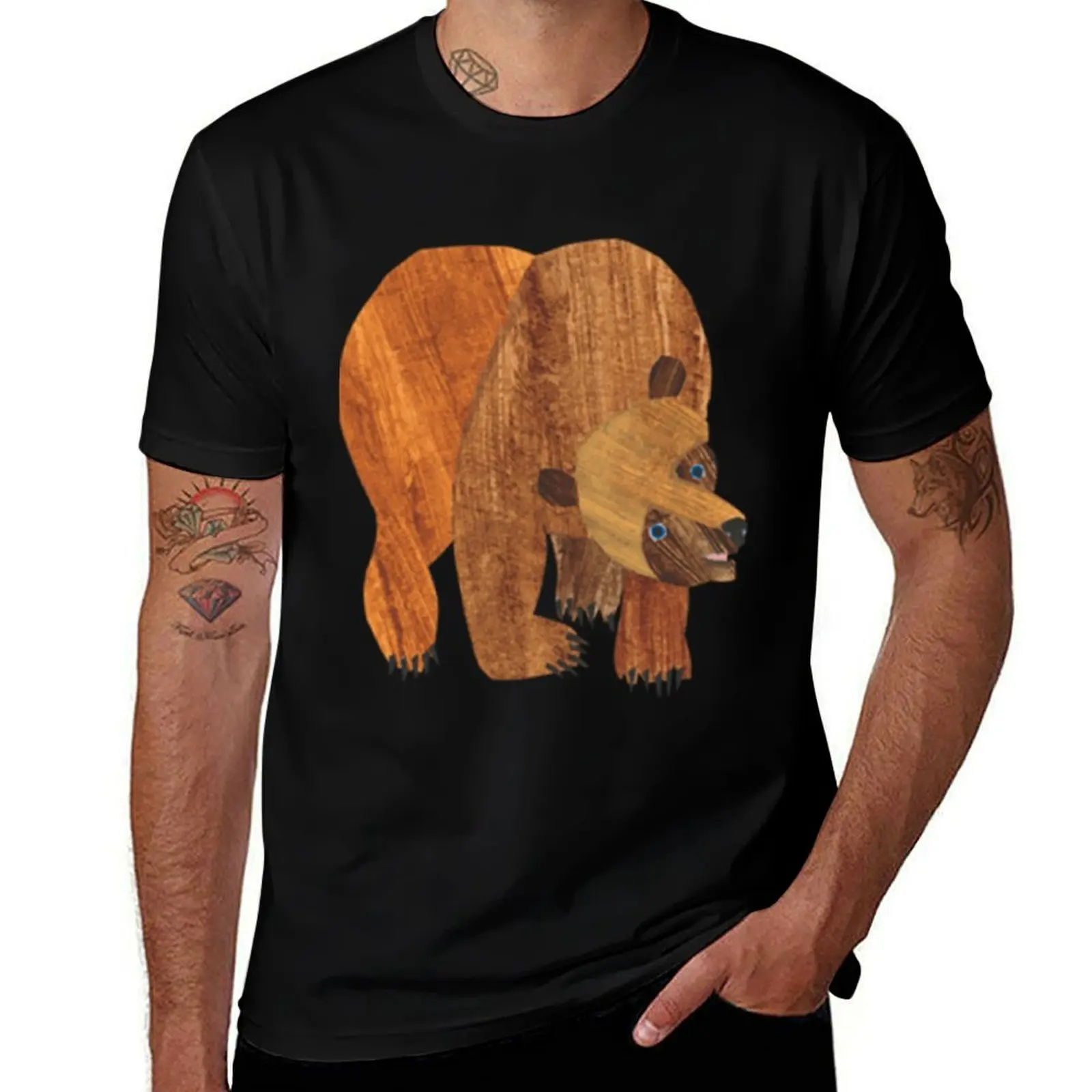 

Bear Eric Carle T-Shirt t shirts for man pack white t shirt man cotton T-Shirt