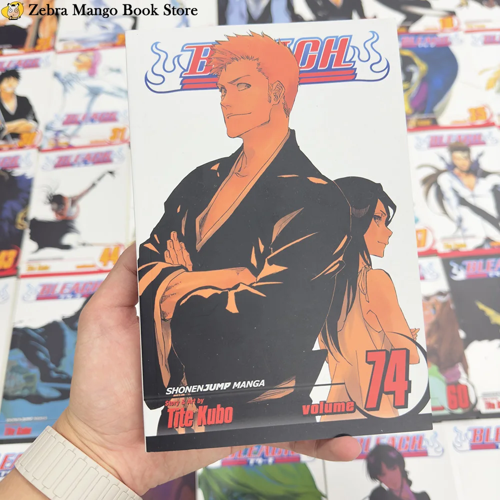 Volume 74 Realm Bleach Comic Book Kubo Taito BLEAC Japanese English Comic Book Science Fantasy Mystery Suspense Teen Comics