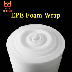 10m 20m 30m 50m Length EPE pearl cotton protective film Express packing and filling protective pad 1mm foam board Manual