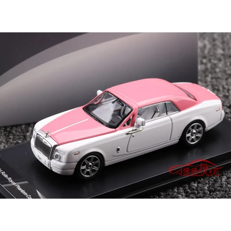 DCM factory 1:64 Rolls Royce Phantom COUPE die-casting alloy simulation car model, male gift desktop ornament, birthday gift.