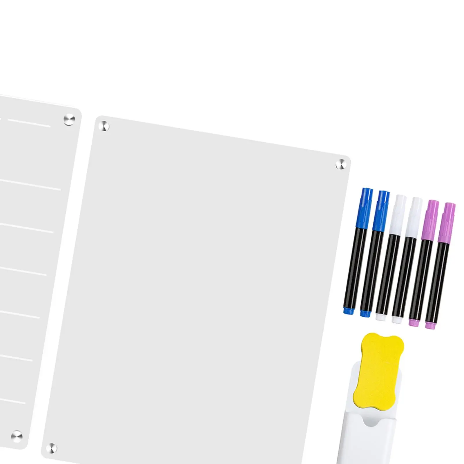 Tablica magnetyczna suchościeralna Przezroczysta akrylowa tablica magnetyczna do lodówki