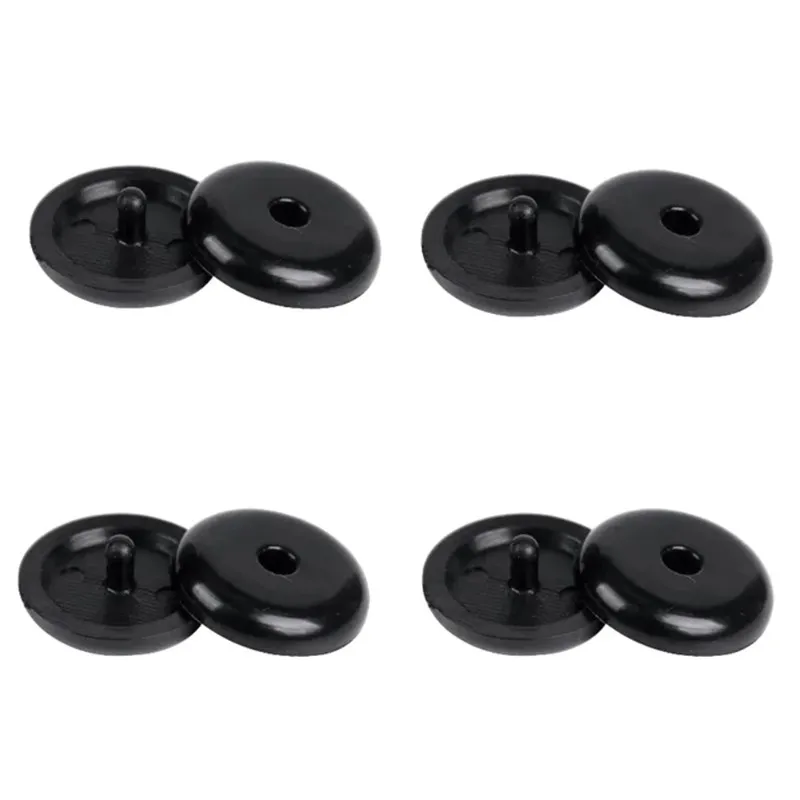 CHCH Durable ABS Plastic Seat Belt Clips-4-Pack Universal Fit, Prevents Twisting For Enhanced For Comfort In Car Vehicles