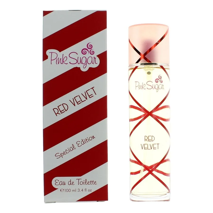 

Pink Sugar Red Velvet by Aquolina 3.4 oz EDT Special Edition Perfume Women