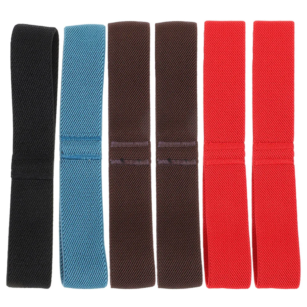 Banda elástica para contenedores de aperitivos, correas para bolsas de almuerzo, bandas de sellado Bento, 6 uds.