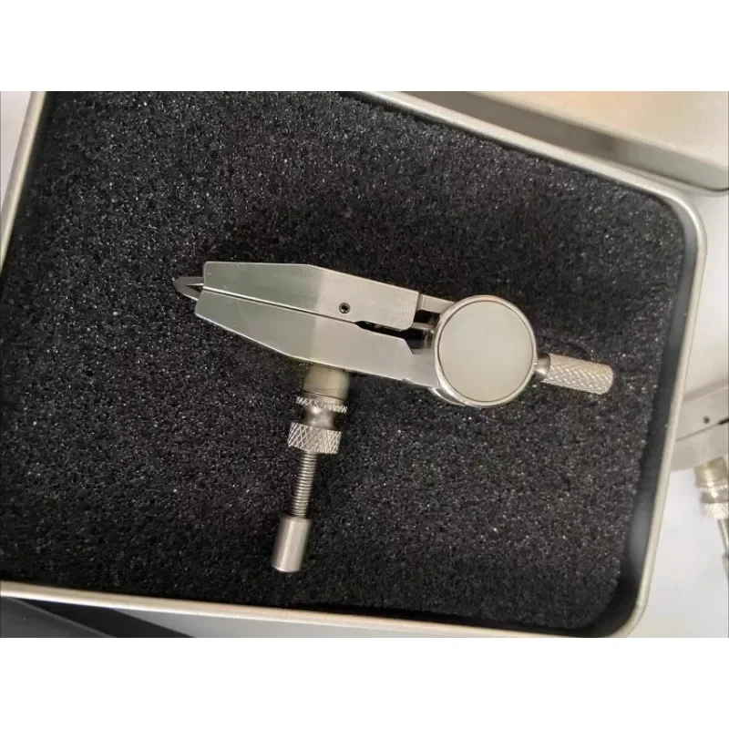 Precision scribing gauge, replaceable tungsten steel needle