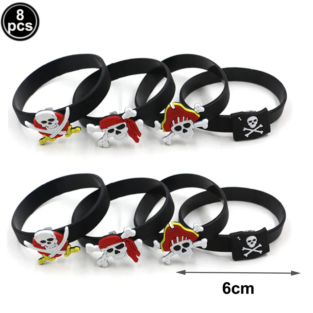 Pirate Party Paper Plate Cup Napkin Party Tableware Pirate Party Decor Pirate Ship Bone Dinnerware Supplies for Adult Kids decor