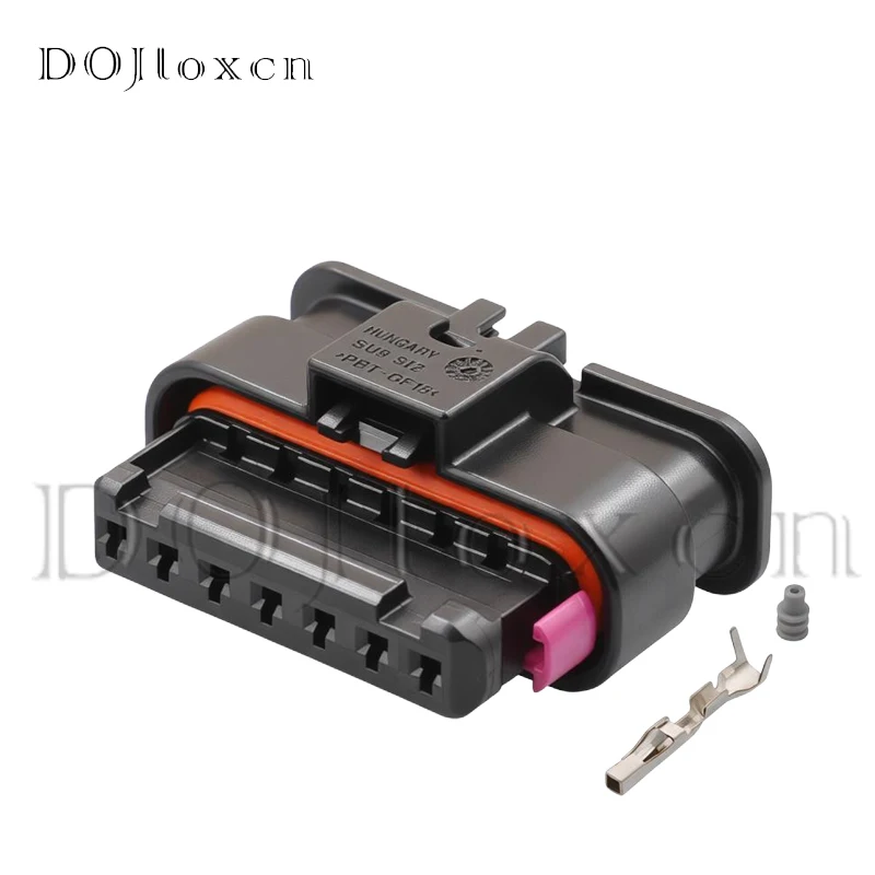 

7 Pin 5QF973707 Automotive ACC Adaptive Cruise Wiring Harness Connector Waterproof Female Plug 6189-7732 For VW Audi