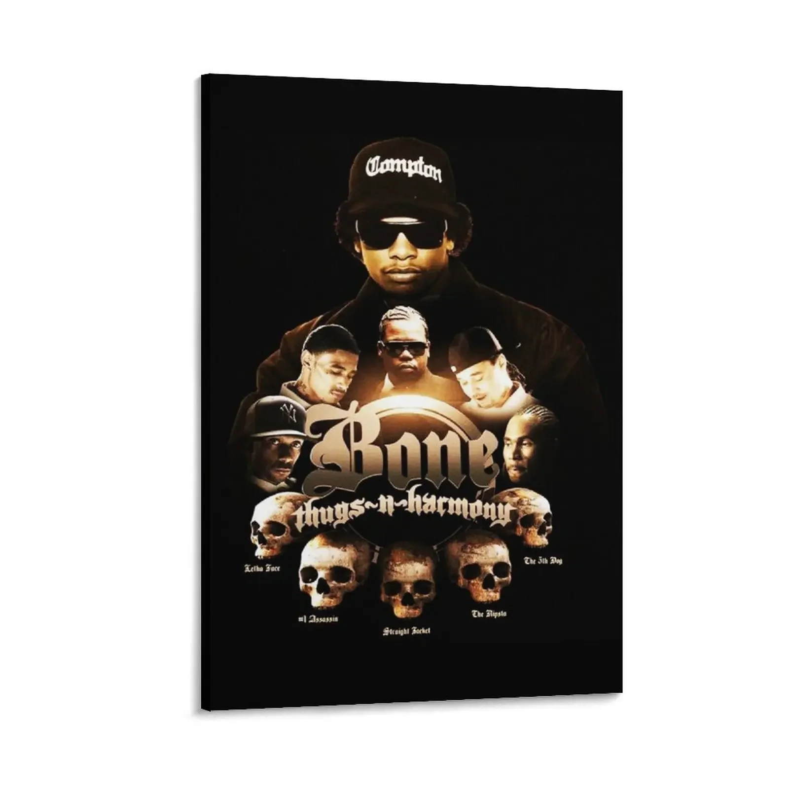 

Bone thugs n harmony logos Canvas Painting Posters on the wall Paintings modern home decoration Decor for room