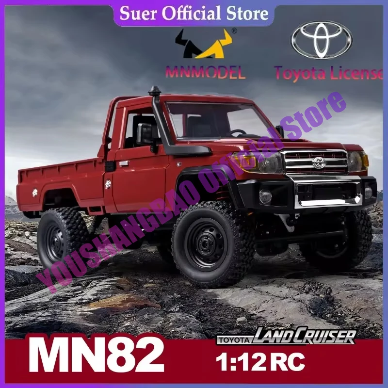 

Mang Niu MN82 Four-drive Remote Control Off-road Vehicle 1:12 Toyota Land Patrol Pickup Climbing Model Toy Boy Gift