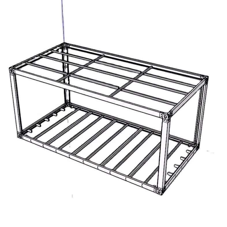 

20 feet assembled container house frame wholesale main frame