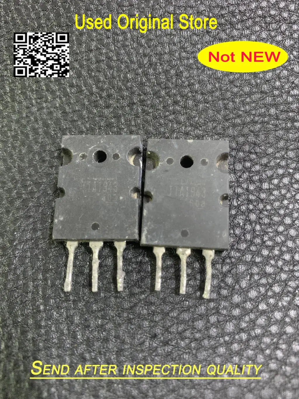 Original disassembly 6pcs=3pair TTA1943 TTC5200 A1943 C5200 2SA1943 2SC5200 TO-3PL  In Stock