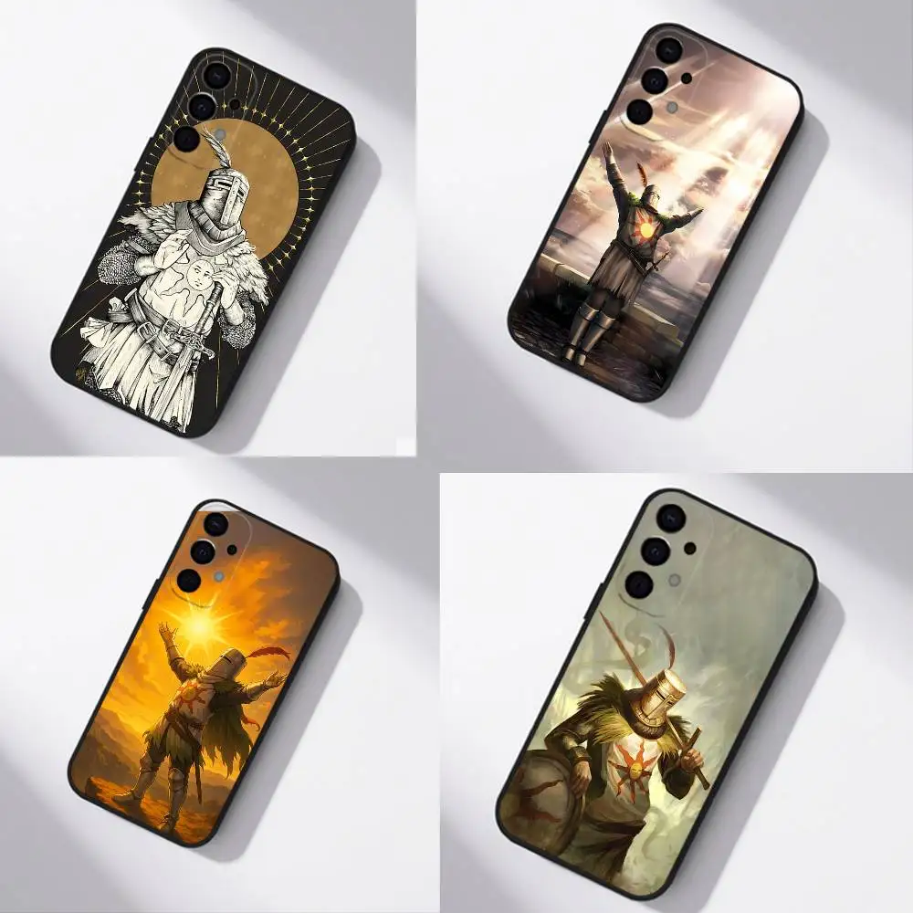 

Dark S-Solaire of AstoraS Shockproof Phone Case For Samsung S26,S25,S24,S21,S22,S23,S30,Ultra,S20,Plus,Fe,Lite,5G Black Cover