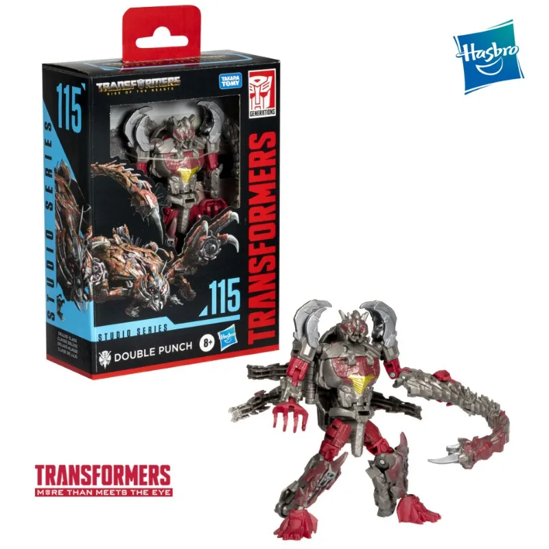 Hasbro Transformers Studio Series: Deluxe Class Transformers: Rise of The Beasts 115 Double Punch New Action Figures Pre-sale