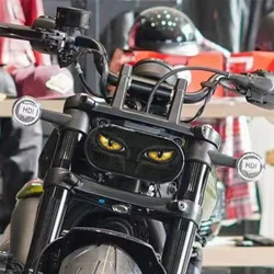 For Harley Davidson Sportster S RH 1250 RH1250 RH1250S Motorcycle Accessories Front Fairing Headlight Sticker Guard Sticker - 2