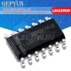 20PCS LM339DR SOP14 LM339 SOP LM339DT SMD LM339DR2G SOP-14 339DR new and IC