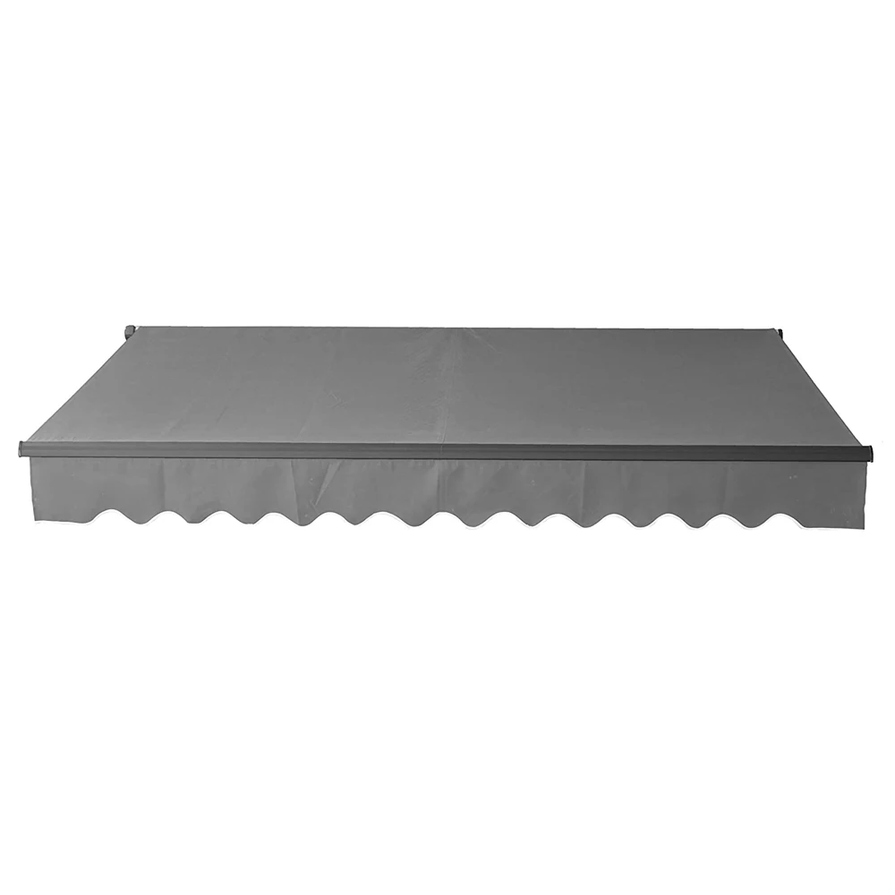 3.5 X 2.5 Meters Economics Steel Frame Retractable Pvc Automatic Awnings Outdoor Patio Canopy Sunsetter Deck Awnings