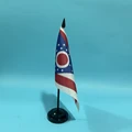 Black plastic pole