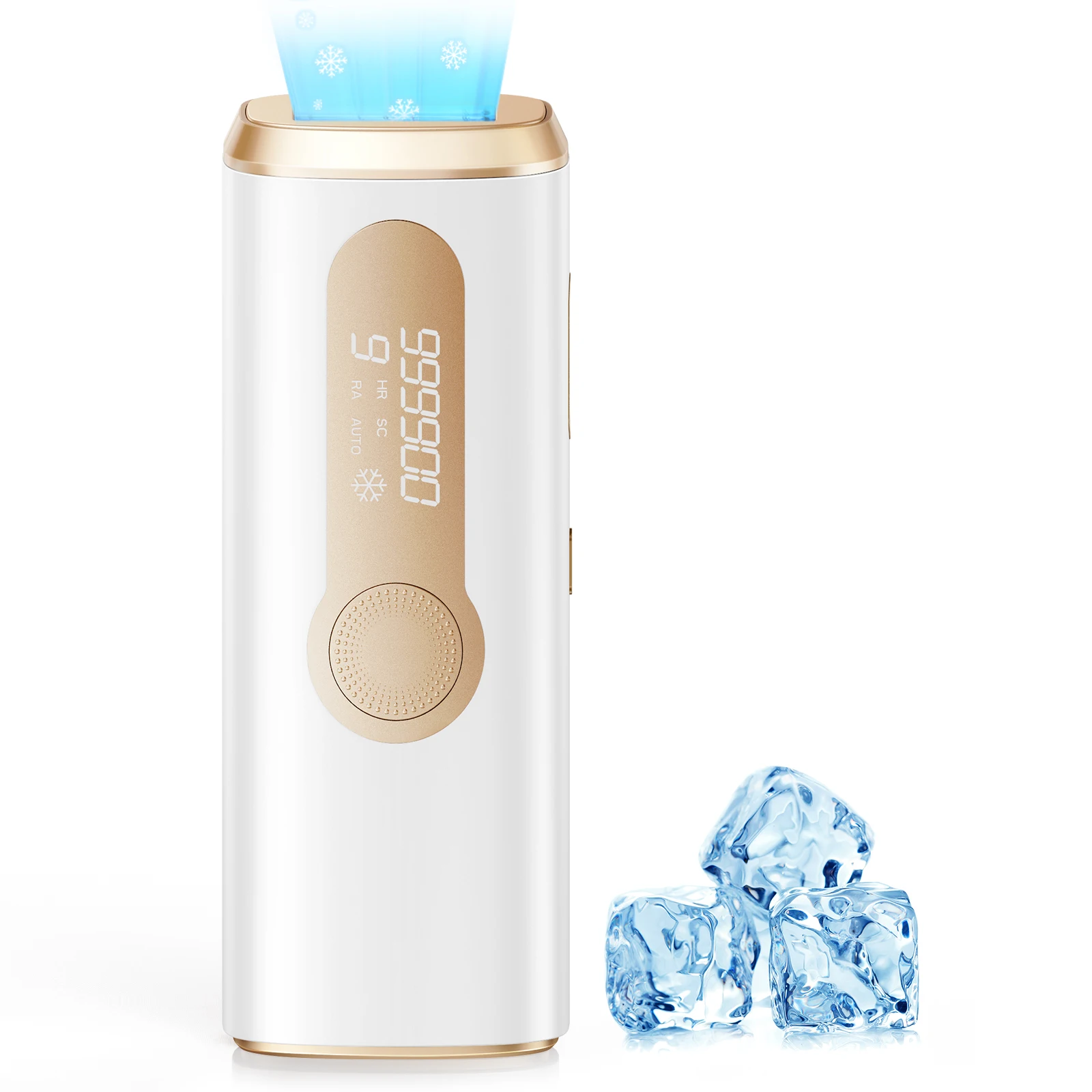 

IPL Hair Laser Removal Ice cooling 999999+ Flashes Device 3-in-1 Results in 6 Weeks for Bikini Legs Face Personal Care Epilator