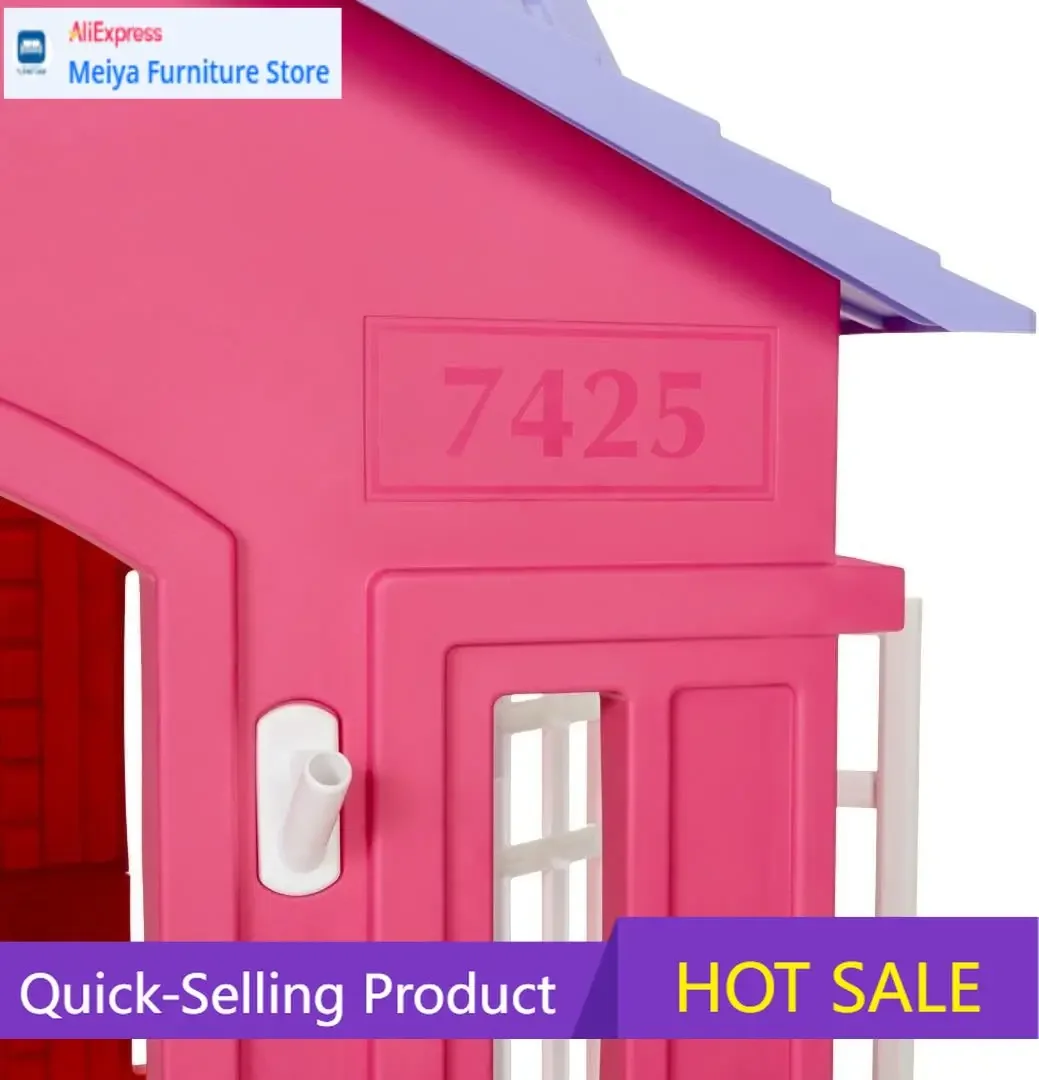 

Limited EditionLittle Tikes Cape Cottage Pretend Princess Playhousefor Kids, Indoor Outdoor, with Working Doors and Windows, for