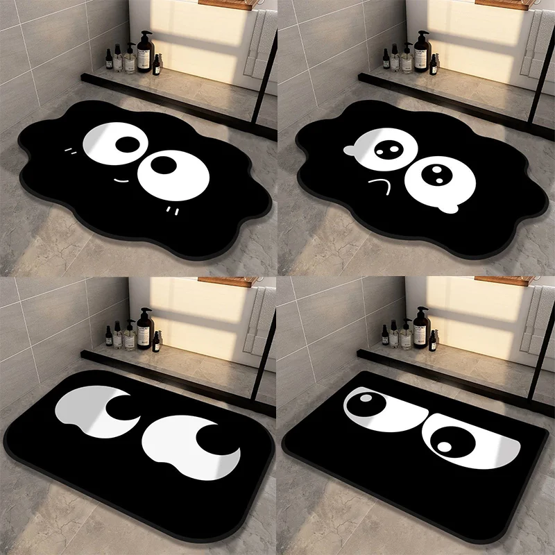 

Милый коврик для ванной из диатомэ, мягкий абсорбирующий коврик для ванной, нескользящий коврик с диатомным наполнителем, Быстросохнущий Коврик для пола, коврик для домашнего декора 2024