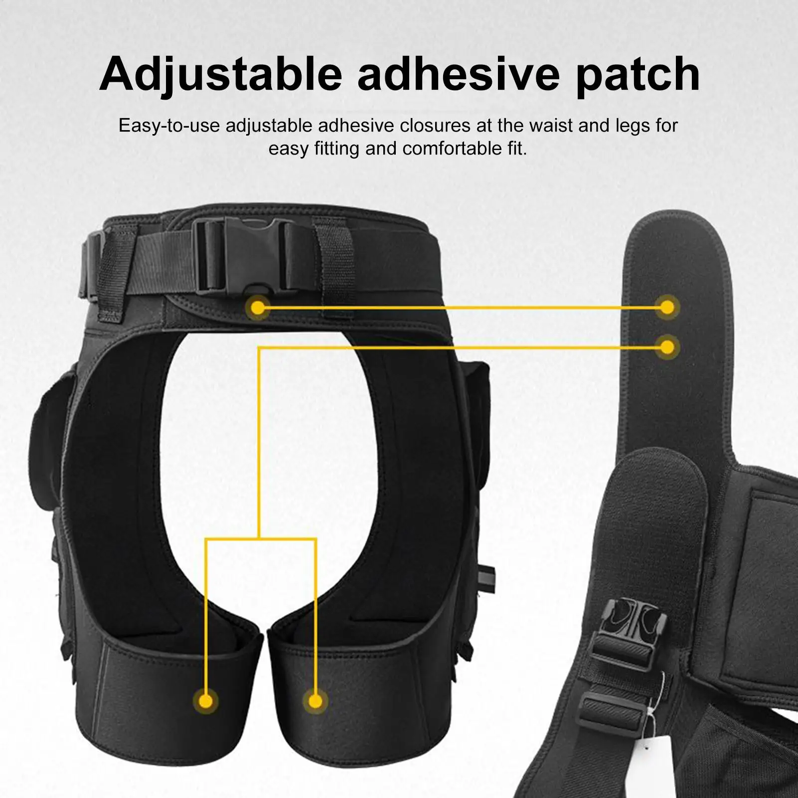 

Wetsuit Pants Men Open-Crotch Design Neoprene Diving Shorts With Pockets High-Elasticity Wetsuit Pants For Water Sport Sailing
