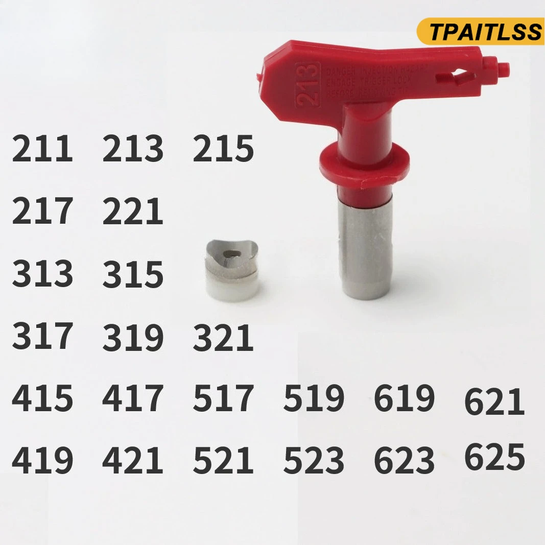 

Airless Spray Gun Tips Nozzle for Tltan Wa9ner Paint Sprayer Tool 109-635