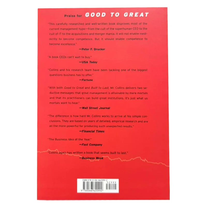 Why Some Companies Make The Leao and Other Don't Good To Great By Jim Collins in English Paper Book