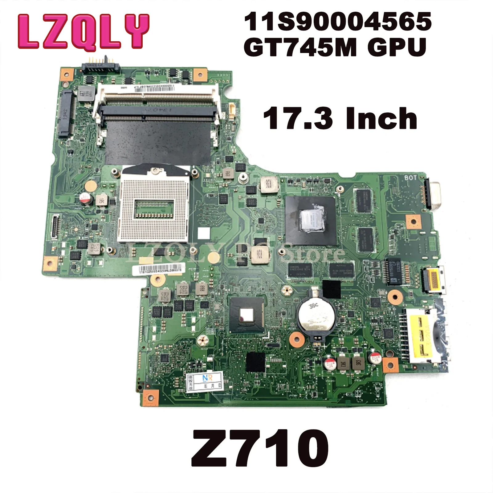 

LZQLY For Lenovo Ideapad Z710 17.3 Inch DUMBO2 MAIN BOARD 11S90004565 Laptop Motherboard GeForce GT745M GPU GMA DDR3L