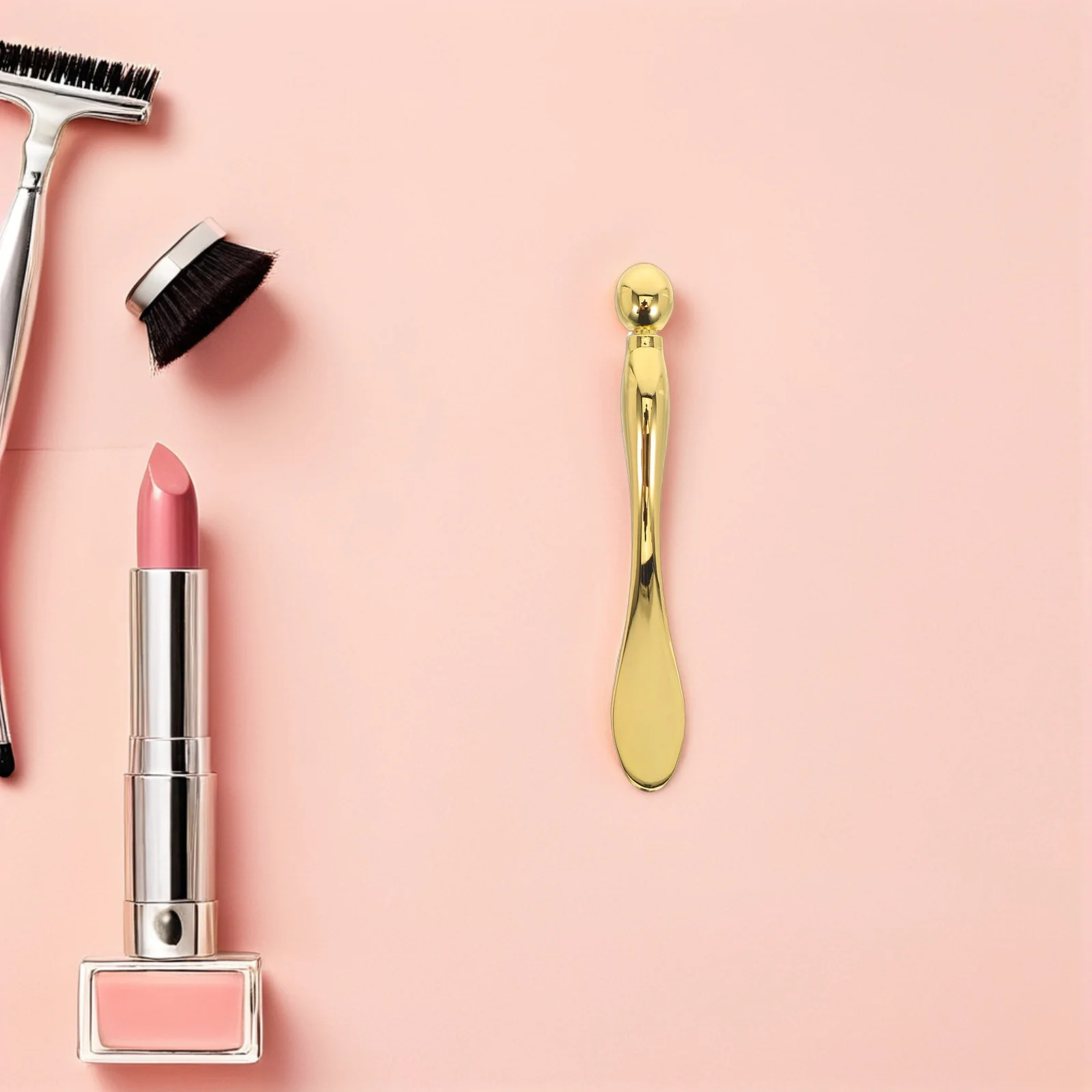 

1Pcs Mini Eye Cream Spoon Zinc Alloy Double Ended Massager Beauty Tool for Eye Micro Circulation and