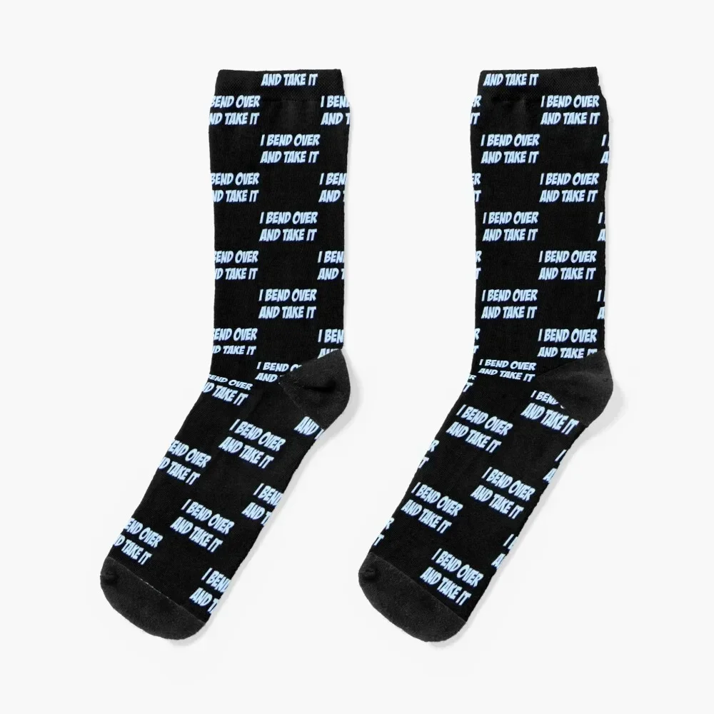 I Bend Over Socks gifts Antiskid soccer christmas gifts japanese fashion Luxury Woman Socks Men's