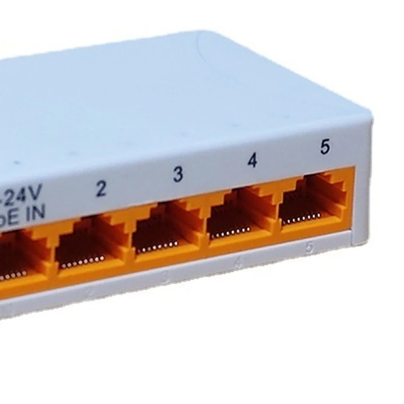 5 Port 100Mbps POE Extender Network Switch Repeater Support IEEE802.3Af/At/Bt 100M For POE Switch NVR IPC