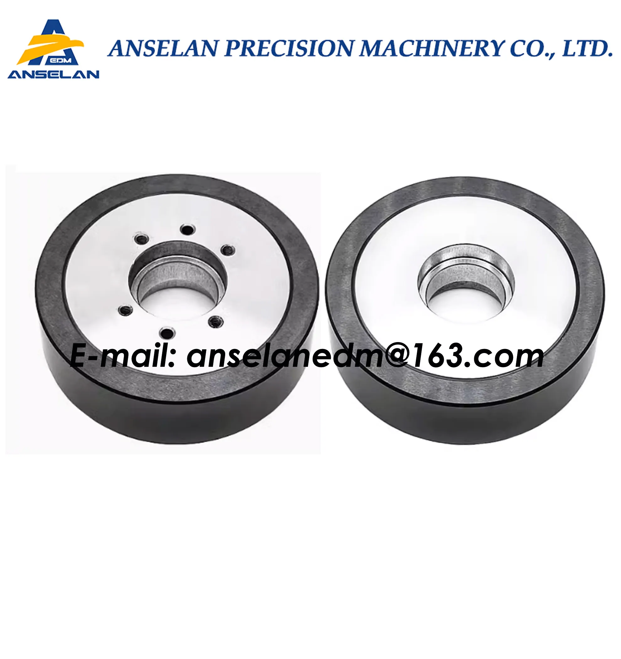 

3052992 Ceramic Pinch Roller C (Black) S415C 70x21x20tmm Feed section 3052772, 2020172 A500W.A320D.A530D wire-cut edm