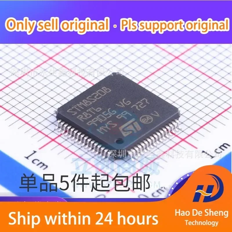 10-pz-lotto-stm8s208-stm8s208r8t6-lqfp-64-nuovo-originale-disponibile