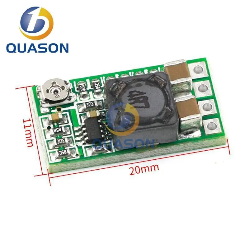 Mini DC-DC 12-24V To 5V 3A Step Down Power Supply Module Voltage Buck Converter Adjustable 97.5% 1.8V 2.5V 3.3V 5V 9V 12V