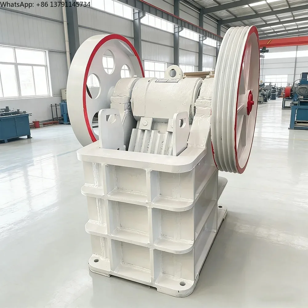 PE200*300 Jaw Crusher Diesel Engine High Small Stone Rock Crushing Machine 6TPH Mining Quarry Aggregate Equipment