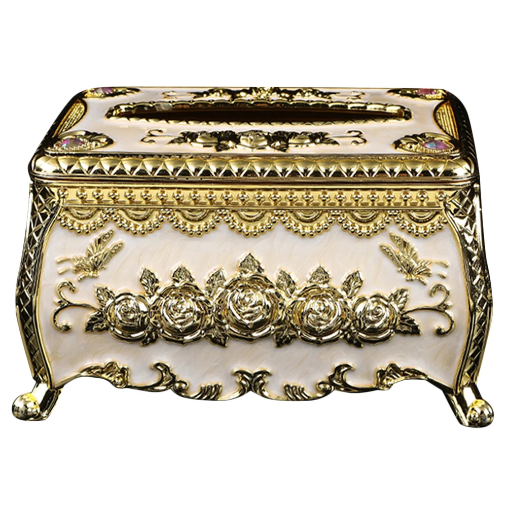 

Acrylic Tissue Box Cover Frosted Modern Dust Resistant Waterproof Easy Clean Home Office Decor Napkin Storage Organizer Case