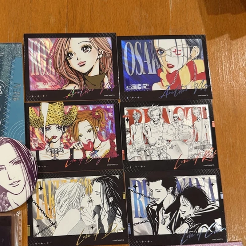 En stock, auténtica tarjeta fotográfica estilo Instax de Nana In The Name Of Love, caja sorpresa coleccionable de anime, tarjeta de Nana Komatsu y Nana Osaki.