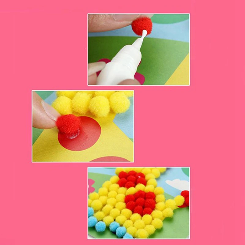 

TNKIG-500 Pcs 10Mm Soft Round Pompoms Ball Mixed Color DIY Decoration Craft Making And Hobby Supplies