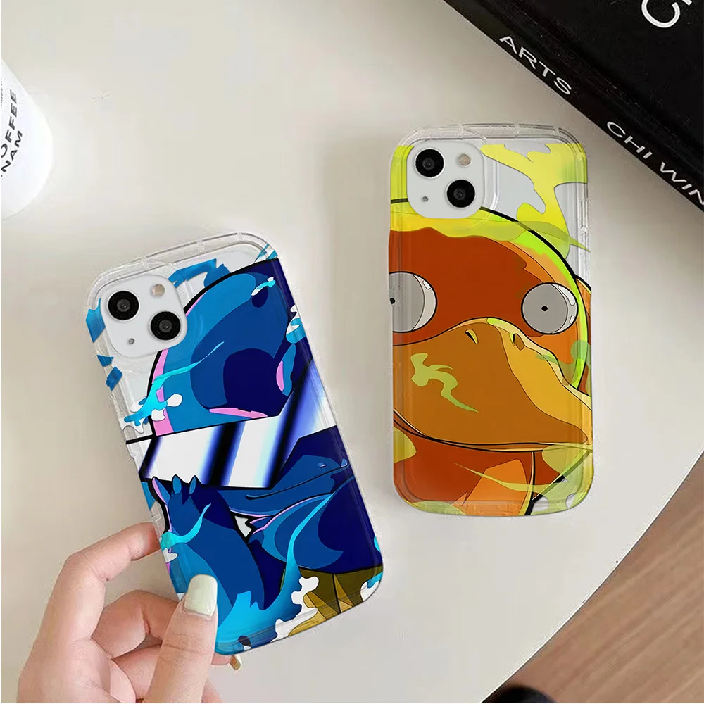 Anime Pokémons Hot Pikachus Clear Phone Case for OPPO A15 A16 A17 A31 A53 A54 A57 A60 A74 A92 A93 A94 A98 2020 4G 5G Airbag