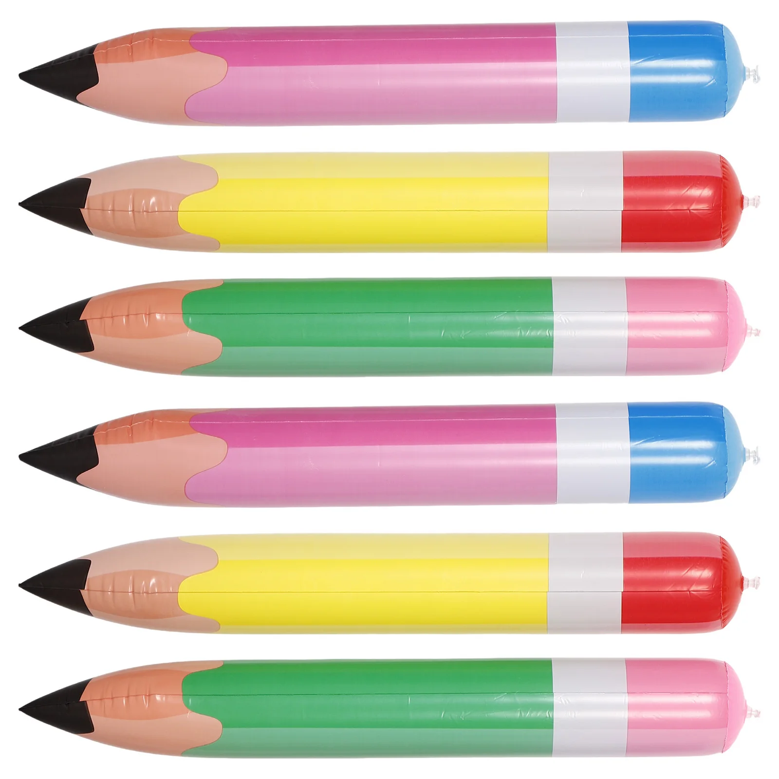 

6Pcs Inflatable Giant Pencils Jumbo Blow Up Decorations for Classroom Back to School Party 70Cm Back to School Balloons