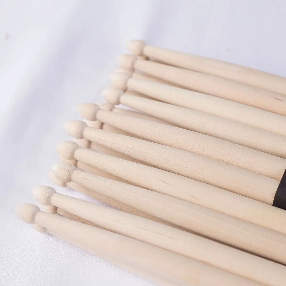 Hochwertige 1 Paar 5A/7A Drumsticks aus Holz, klassische Trommelstöcke, professionelles Walnuss-Drumset, Ahorn-Instrumentenzubehör – Detail 4