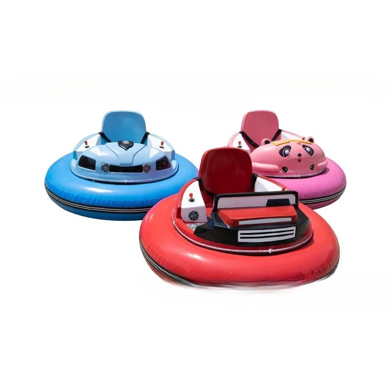 Scenic amusement equipment Children's color air ring Outdoor square Electric racing car