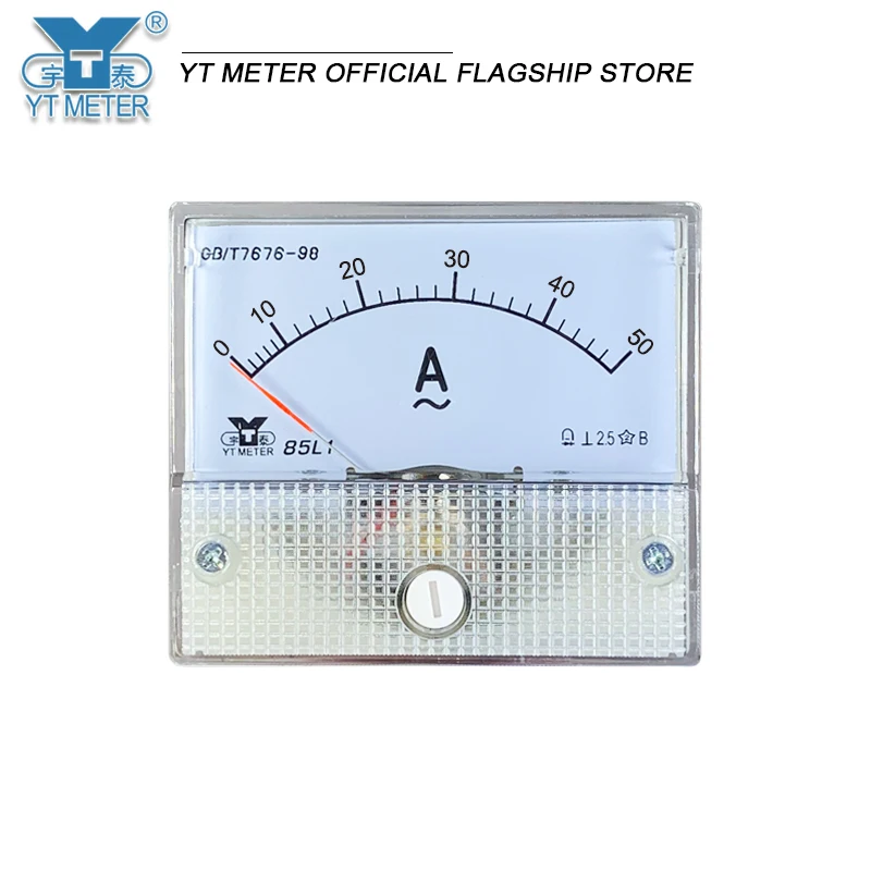 85l1 ac ammeter Milliammeter 10a 20a 30a 50a 100ma Ammeter AC Installation