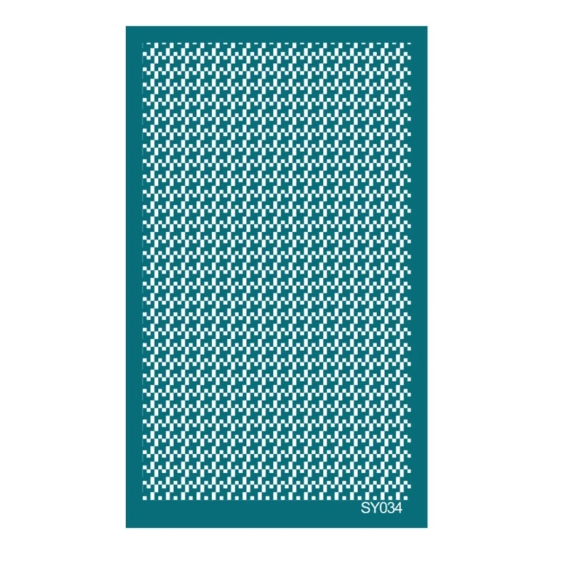 Silk Screen Stencils Templates for Clay Reusable Silkscreen Print for Printing