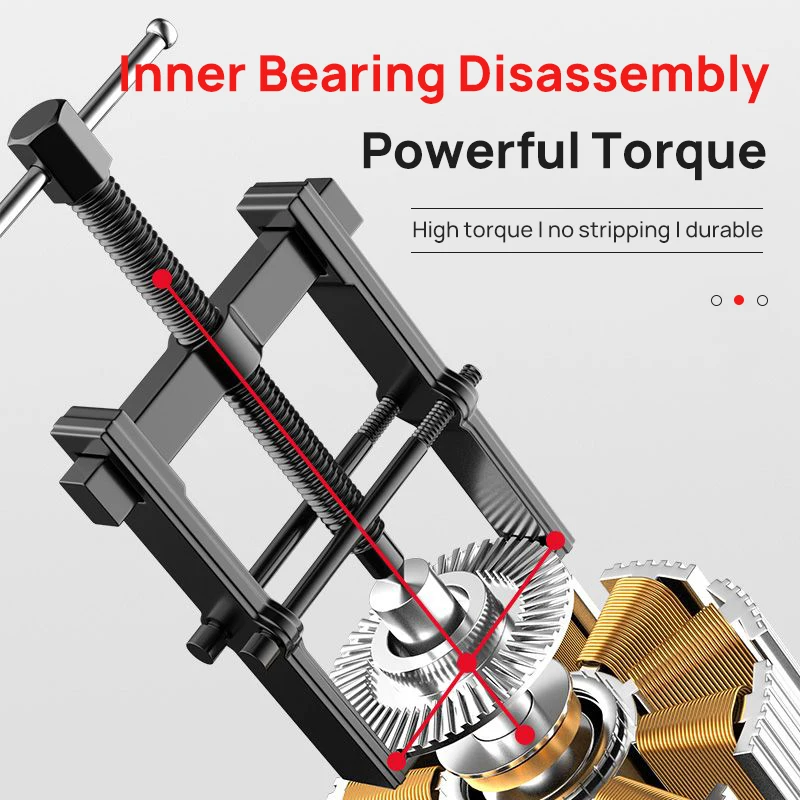 2 Jaw Puller Separate Lifting Device Pull Remover Bearing Puller Car Inner Bearing Puller 2/3/4/6 Inch