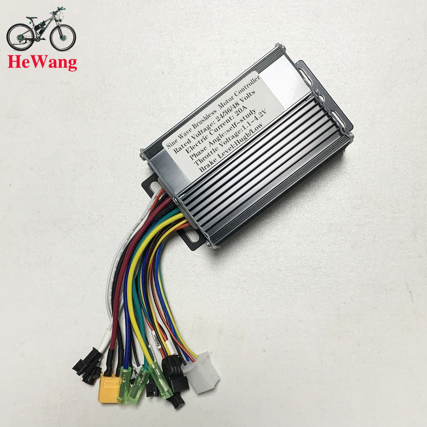 E-Fahrrad 24V 36V 48V 20A 350W 500W Bürstenloser Motor Sinuswellen-3-Modus-Controller für Nr. 2-Protokoll-LCD-Display für E-Bike-Scooter – Detail 4