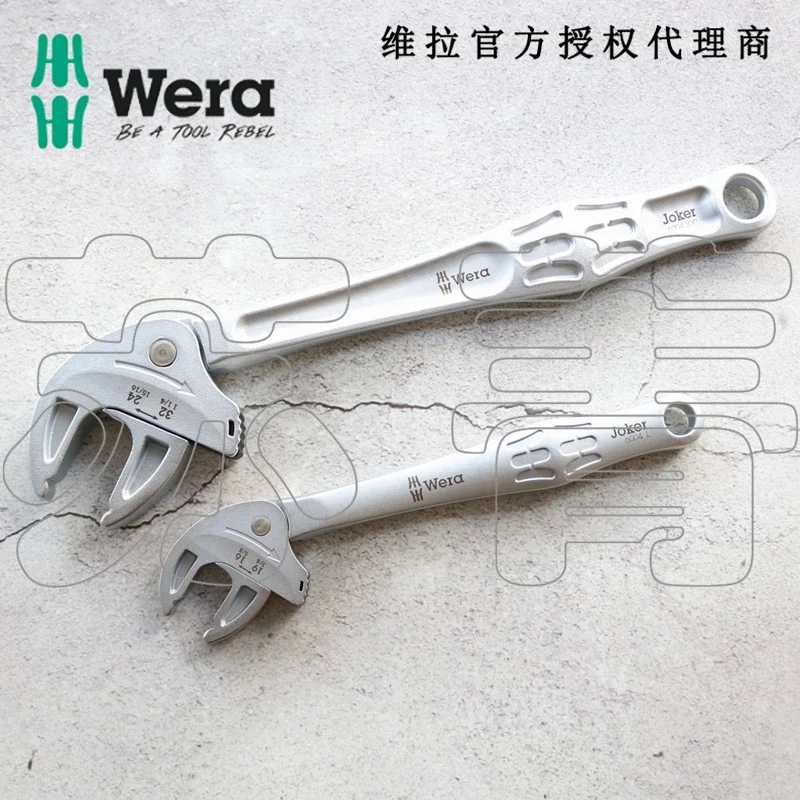 Germany Wera Villa 6004 series Joker S L XXL XS M XL self-adjusting open wrench