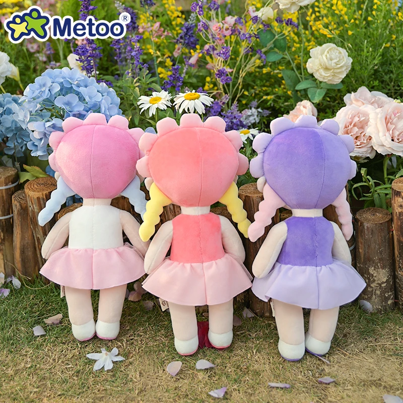 Giocattoli per ragazze 2025 Nuove bambole di fiori Keppel da 13 pollici ​ Morbido peluche ripiene Regalo per bambini Compagno di giochi per bambini Bambole Metoo originali