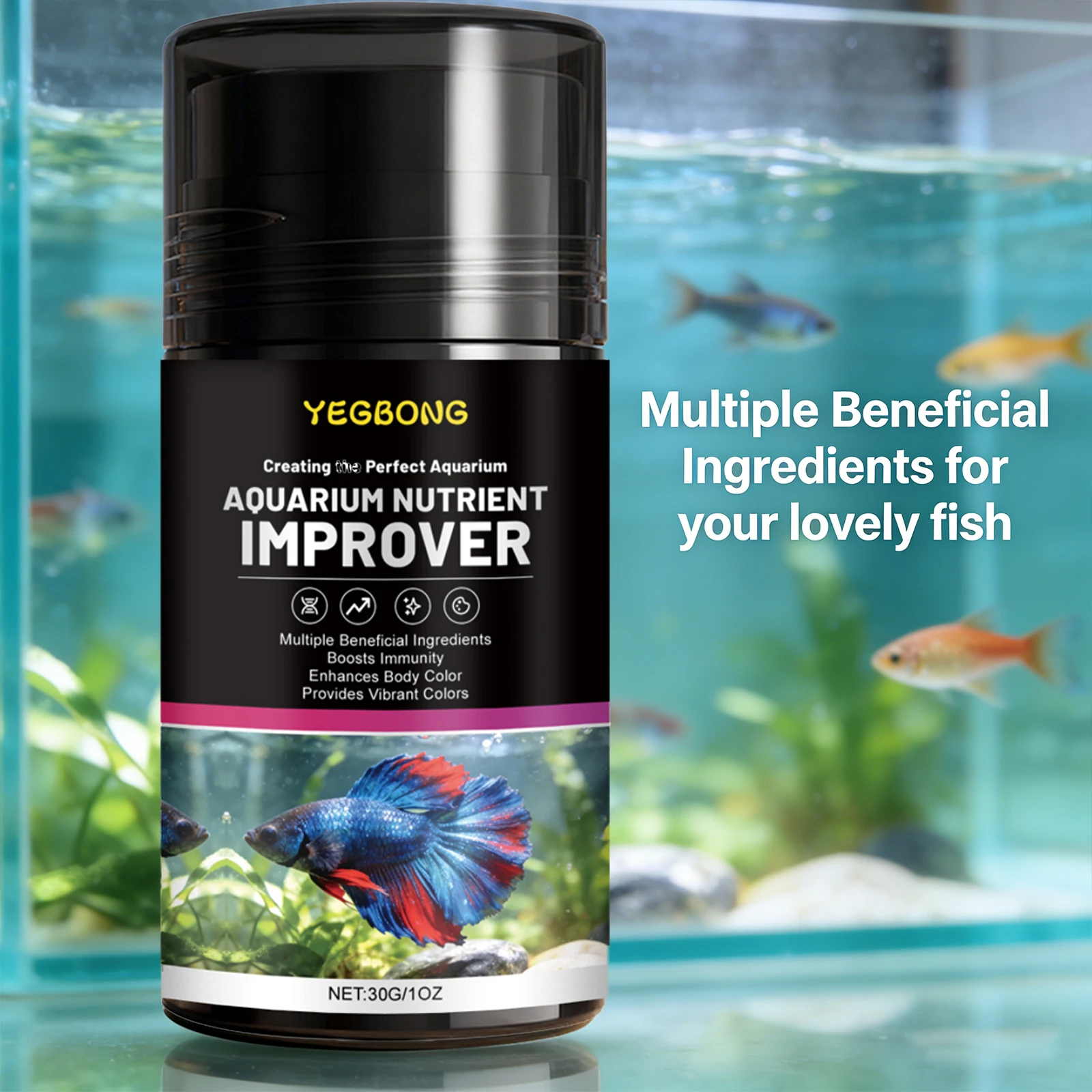 Aquarium Nutrient Improver Pro - Planted Aquarium Fertilizer ulasan dan harga